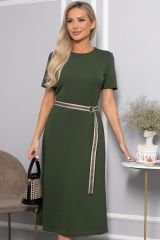 LT Collection Платье П14415-10М зеленый