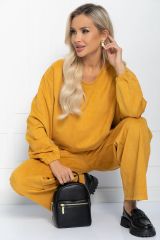 469831 LT Collection Костюм горчичный