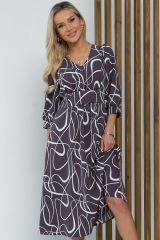 534676 LT Collection Платье графитовый