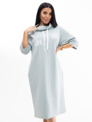 НФ-00142952 Текс-плюс Платье Зеленый