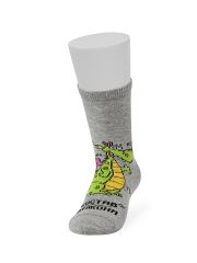 Omsa Носки OMSA kids Calzino 21P76 (Дракоша) Grigio Melange (Серый)