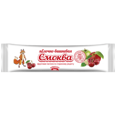 Смоква яблочная с вишней, шоу-бокс 300г (8шт/кор)