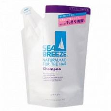 895205 SHISEIDO Sea Breeze Шампунь для жирной кожи головы и всех типов волос 400 мл