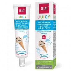 Зубная паста детская SPLAT JUICY мороженое, 35 мл
