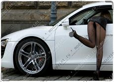 girl & car