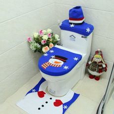 Новогодний комплект для санузла