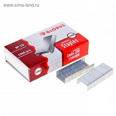 ЦЕНА ЗА 5 ШТ! 1078736 Скобы для степлера №10 GLOBUS 1000шт