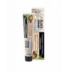 024065 Vitex BLACK CLEAN. Зубная паста «Отбеливание + защита дёсен с корой дуба», 85 г