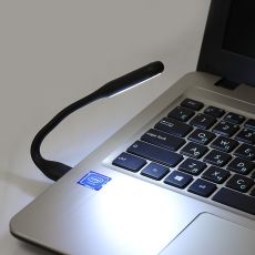 3916252 Светильник светодиодный LuazON A-05, USB, гибкий, 5 ватт, 6 диодов, чёрный
