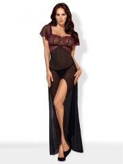 Комплект Os_Sedusia gown сорочка+стринги Obsessive
