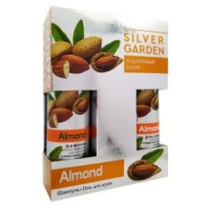 SilverGarden 1020 МИНДАЛЬ шампунь250ml+гельд/д250ml ФЕСТИВА