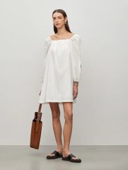Платье с объемными рукавами, PL1253/decada