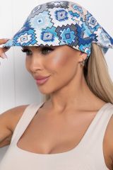 ККР02 LT Collection Косынка белый, голубой