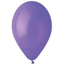 В057 Шары однот.100шт 13см фиолетов