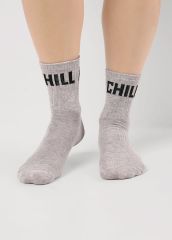 544279 CLEVER Носки меланж серый
