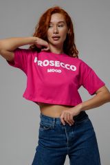 541217 Натали Футболка фуксия+Prosecco