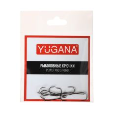 Крючок YUGANA Round, № 6, 8 шт