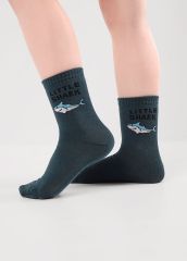 536260 CLEVER Носки т.зелёный