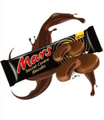 Бисквитное печенье Mars Secret 132 г