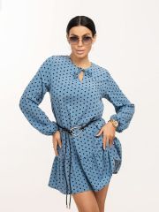 НФ-00226041 Текс-плюс Платье Индиго