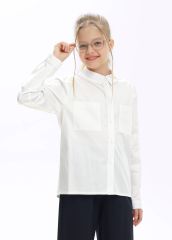 742885пп школа CLEVER Блузка белый