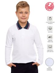 257697 Апрель Поло белый