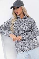 503816 LT Collection Блуза серый