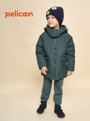 BZXL3337 PELICAN Куртка Изумрудный
