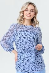446435 RISE Блузка Голубой