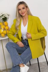 538653 LT Collection Жакет Горчичный
