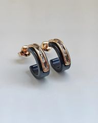 Серьги с керамикой