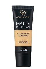 Крем тональный для лица GR Matte Perfection Full Coverage Foundation - 203 Теплый