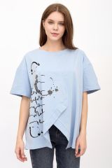 502283 Lika Dress Футболка Голубой
