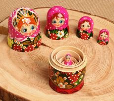 Матрёшка 5-ти кукольная 