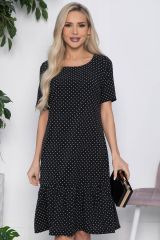 П10666 LT Collection Платье чёрный