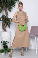533676 LT Collection Платье бежевый