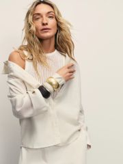 523634 ZARINA Блузка ваниль