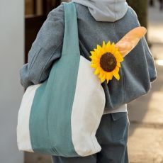 Экосумки Сумка шоппер с ручками SL HOME Linen shopper, 50×50 см, 100% лён, 200 г/м2