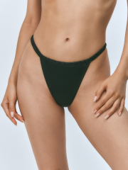 10204120030 Трусы стринг жен Uta черный CONCEPT CLUB Women