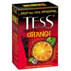 Чай Тесс черный Orange (Цедра и апельсин) 100 гр