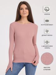 324407 Апрель Лонгслив светло-розовый