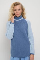 7242-40295-3400591/3100252 Свитер NEWVAY Зимнее утро/осеннее небо