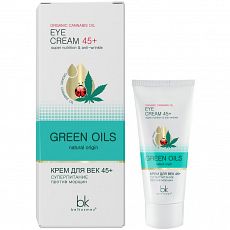 028312 Belkosmex Green Oils. Крем для век 45+ суперпитание против морщин, 20г