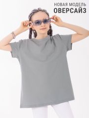399574 Апрель Футболка серый