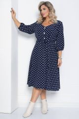 П12479-3 LT Collection Платье синий