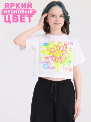 389172 Апрель Футболка белый