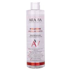 ARAVIA Мицеллярная вода с гиалуроновой кислотой Hyaluronic Micellar Water, 520 мл