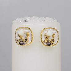 Серьги клипсы Арт. 3V-5251-Y