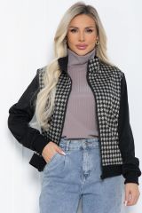 492627 LT Collection Жакет чёрно-бежевый