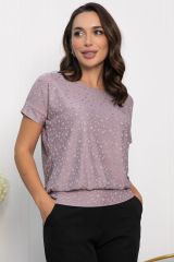 549219 LT Collection Блуза лиловый